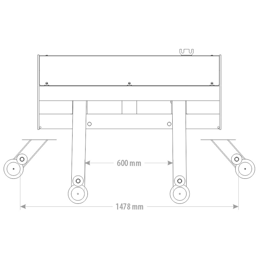 FK Machinery heinapalli transporter – HÜDRAULILINE - Pilt 2