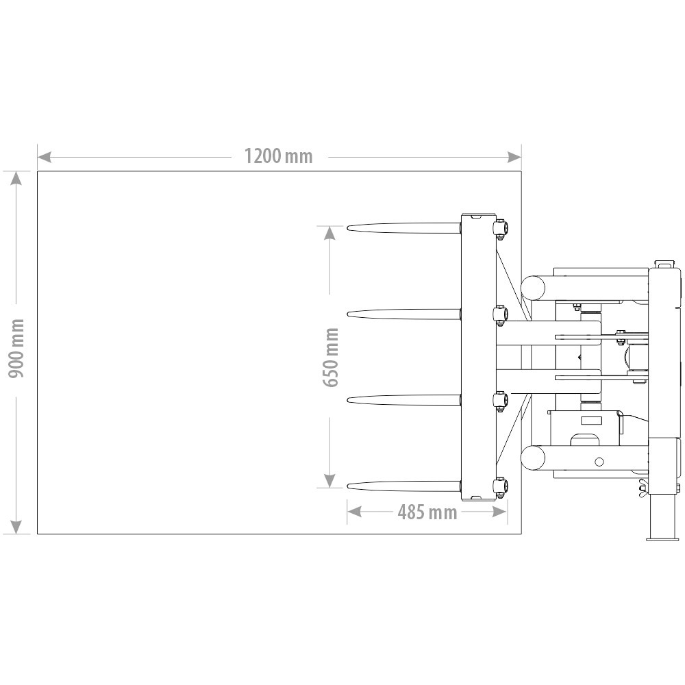 FK Machinery vertikaalne pallihaarats - Pilt 3