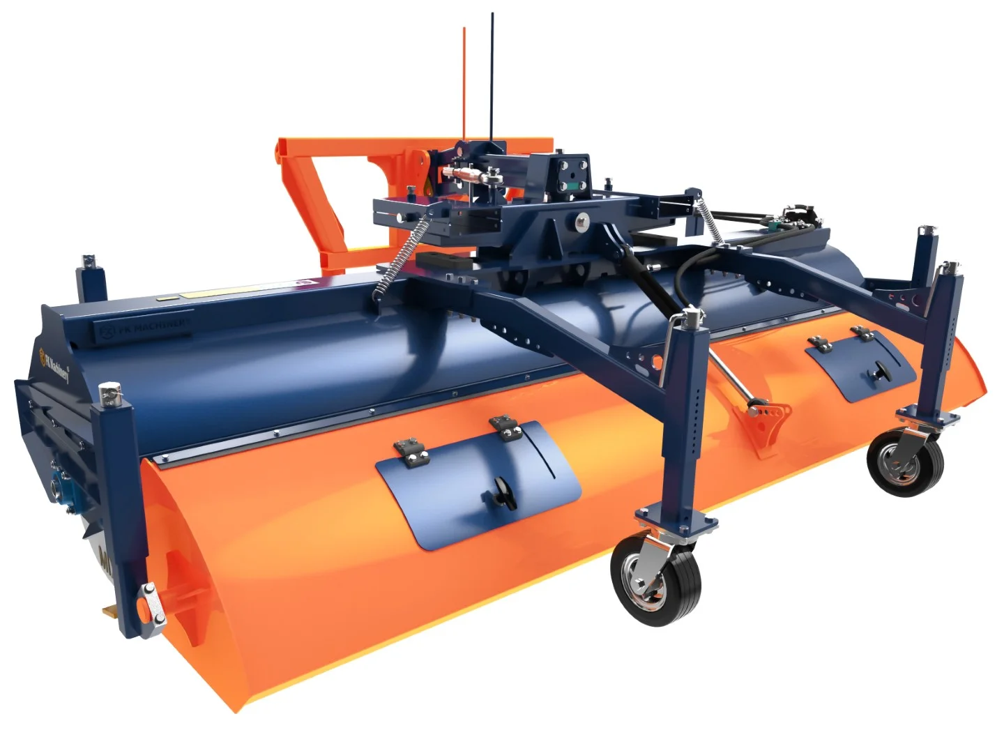 FK Machinery - Tänavapuhastushari koguriga, hüdraulikalt, MAXI TANK