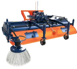 FK Machinery - Tänavapuhastushari koguriga, soklihari, töötab hüdraulikalt, MAXI TANK BRUSH